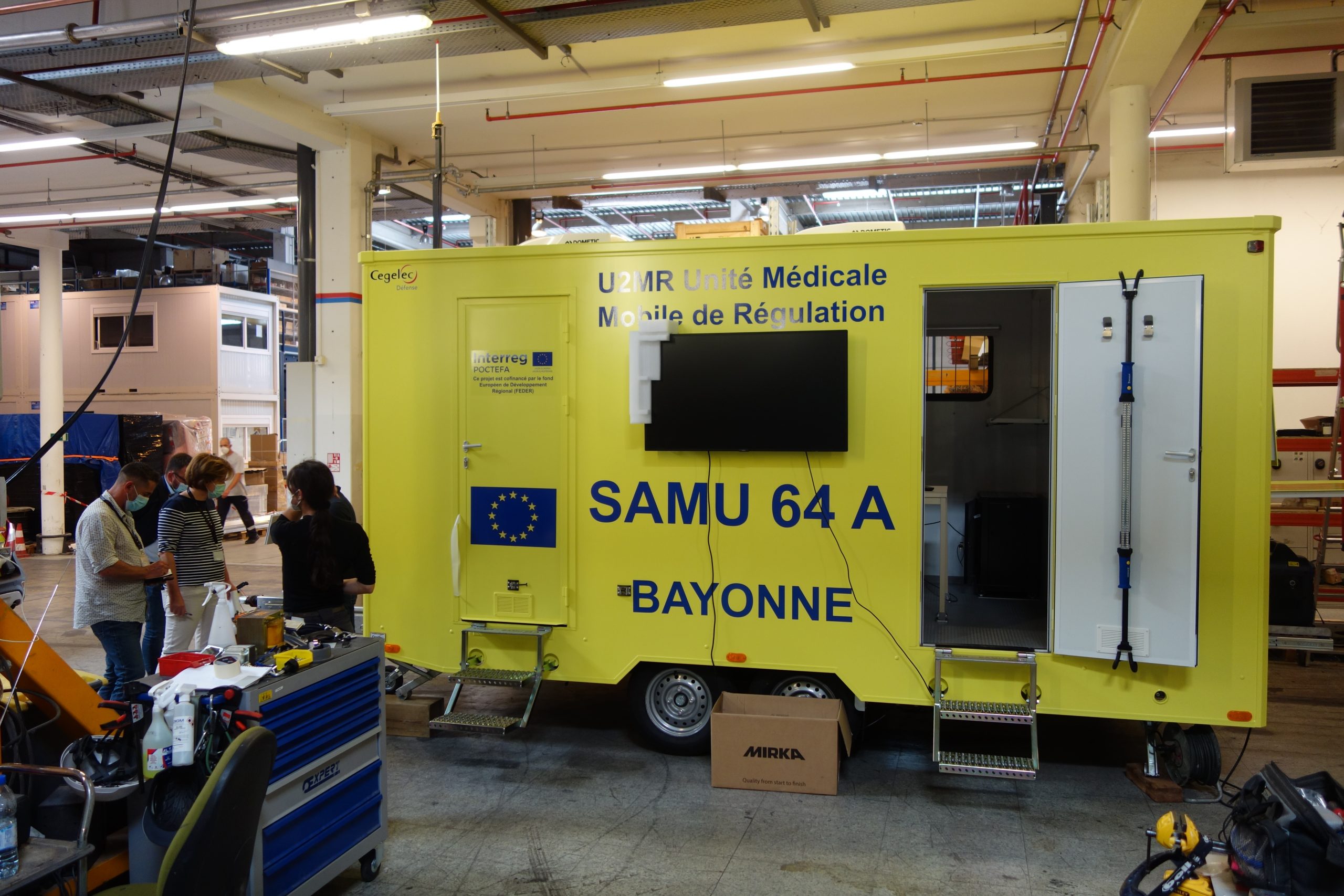 Une Unité Mobile de Régulation Médicale permettra de déplacer sur le terrain la coordination sanitaire des urgences et des catastrophes